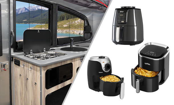 Heißluftfritteuse fürs Camping