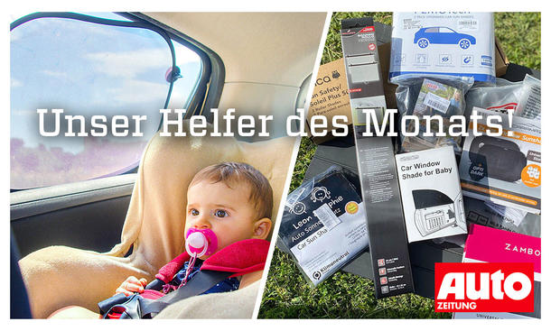 Helfer des Monats: Auto-Sonnenschutz für Kinder