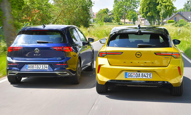 VW Golf/Opel Astra