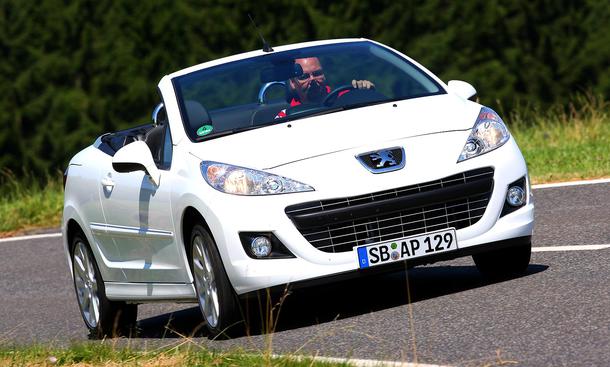 Peugeot 207 CC 120 VTi: Frontansicht