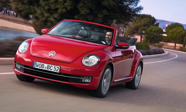 VW Beetle Cabriolet Sport 2.0 TSI Einzeltest Bilder Daten 