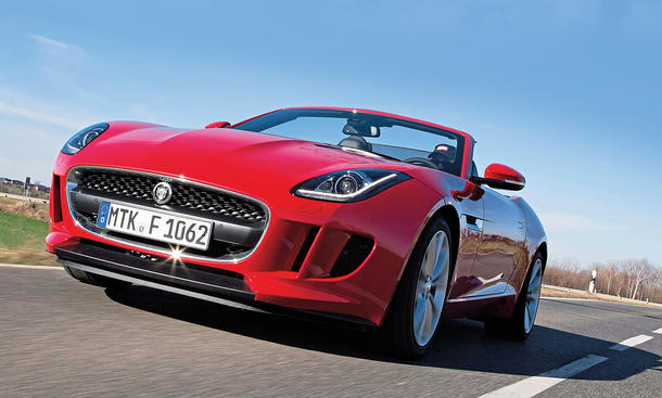 Jaguar F-Type Cabriolet Test Bilder technische Daten