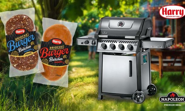 Harry-Brot verlost ein Premium-Grillpaket - Harry-Brot + Napoleon Harry-Brot verlost ein Premium-Grillpaket
