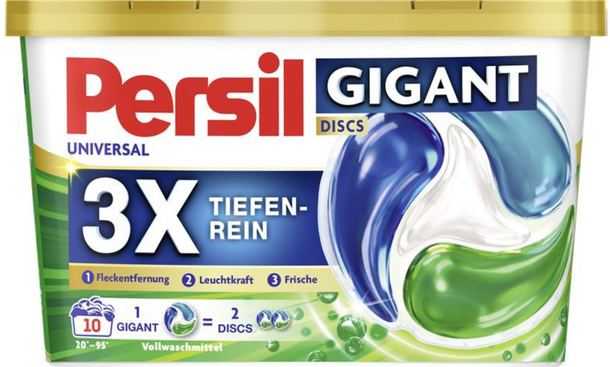 Persil Gigant Discs Universal - Henkel AG & Co KGaA Persil Gigant Discs Universal