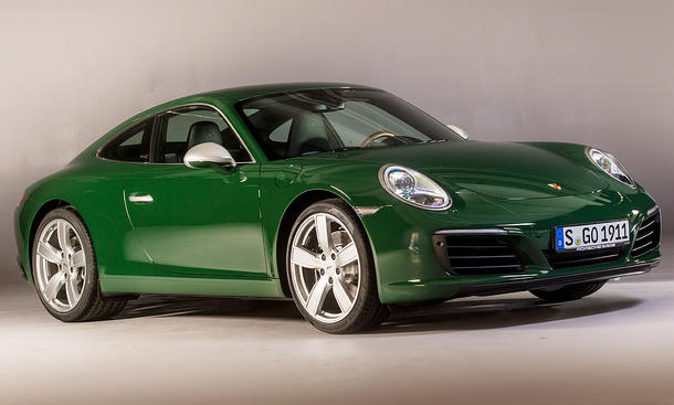Eine Million Porsche 911 Gebaut Sondermodell 1 000 000