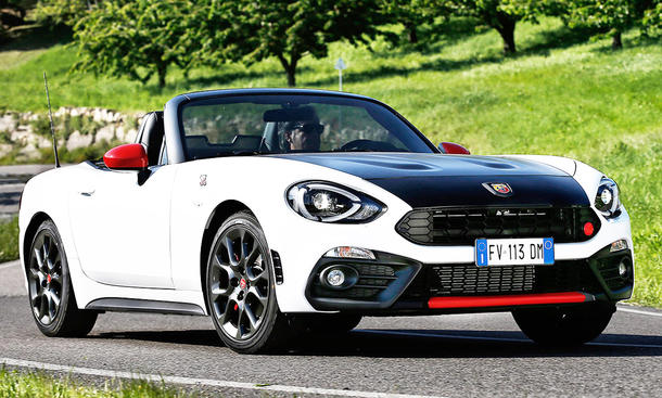 Neuer Abarth 124 Spider 16 Erste Testfahrt Autozeitung De Neuer Abarth 124 Spider 16 Erste Testfahrt Autozeitung De