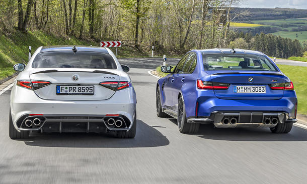 BMW M3 Competition/Alfa Romeo Giulia Quadrifoglio