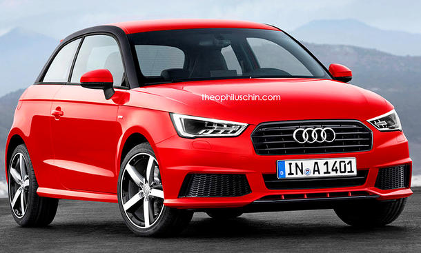 Audi A1 ohne Single-Frame-Grill
