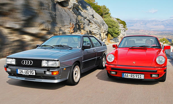 Audi quattro 20V/Porsche 911: Classic Cars