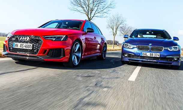 Audi RS 4 Avant, BMW Alpina B3 S Biturbo Touring Allrad