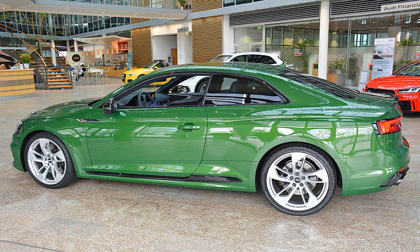 Audi RS 5 Coupé in Sonoma Green