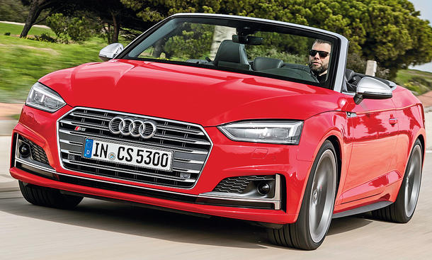 Erste Fahrt im neuen Audi S5 Cabrio (2017)