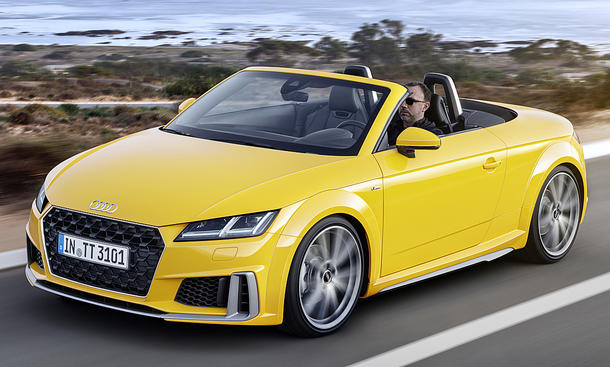 Audi TT Roadster Facelift (2018): Preis & Motor ...