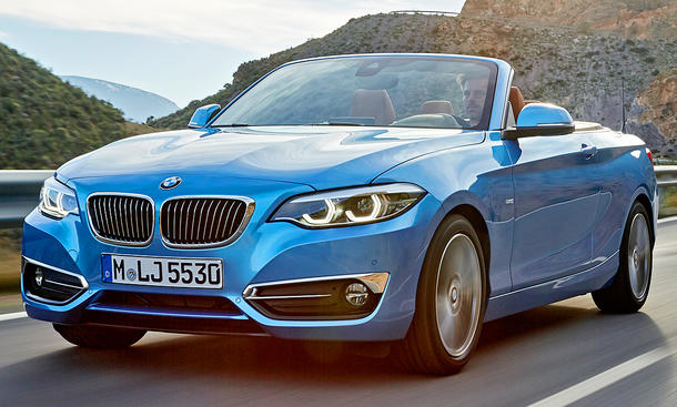 Bmw 2er Cabrio Facelift 2017 Preis Update Autozeitungde