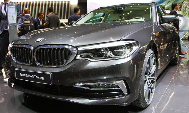 BMW 5er Touring auf dem Genfer Autosalon 2017