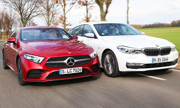 Bmw 640imercedes Cls 450 Test Autozeitungde