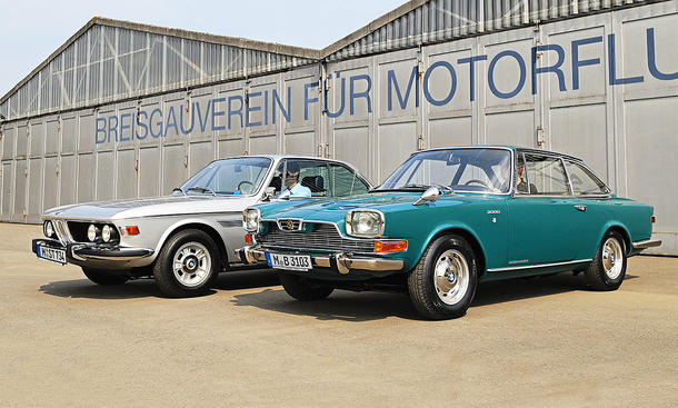  BMW  .  CS vs. Glas/BMW V8 Coches clásicos