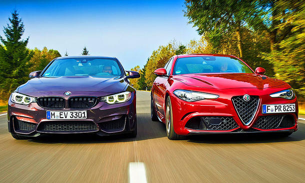 Alfa Giulia Qv >> Bmw M3 Competition Alfa Romeo Giulia Qv Test Autozeitung De Alfa Giulia Qv >> Bmw M3 Competition Alfa Romeo Giulia Qv Test Autozeitung De