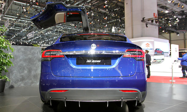 Tesla Model X Tuning Von Fab Design Autozeitungde