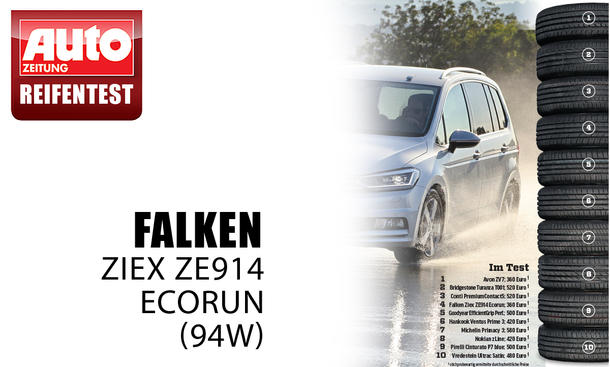Platz 10: Falken Ziex ZE914 Ecorun