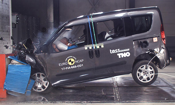 Fiat Doblò im Crashtest