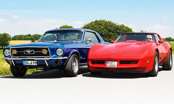 Ford Mustang/Chevrolet Corvette: Classic Cars