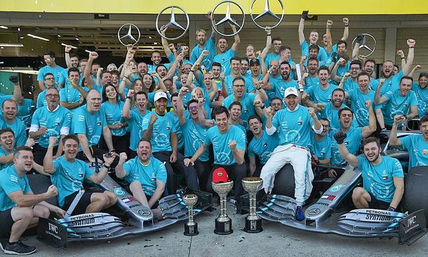 Mercedes feiert neuen WM-Rekord