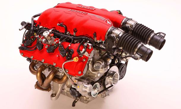 Der Motor im neuen Ferrari California