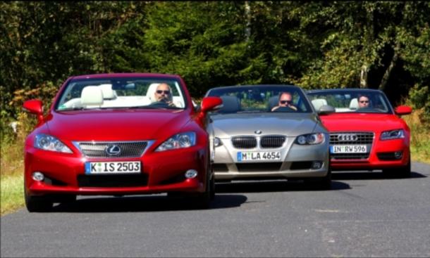 Cabriolets Audi A5 Bmw 3er Lexus Is Autozeitung De