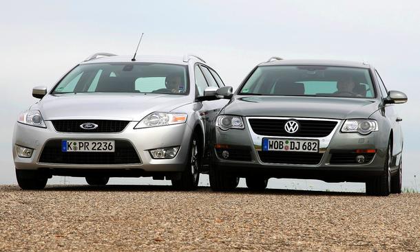 Vergleichstest: Ford Mondeo Turnier – VW Passat Variant