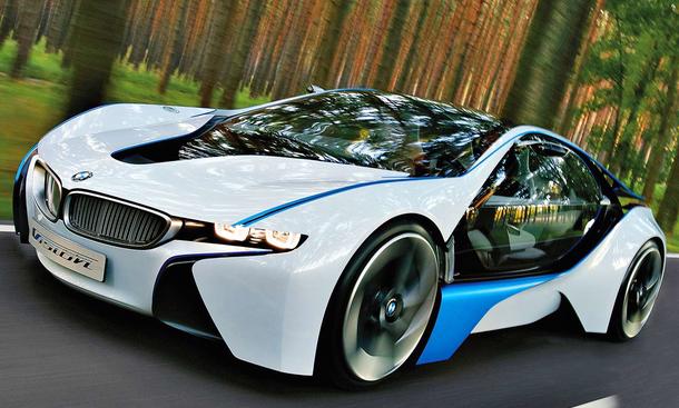 Der BMW Vision Efficient Dynamics ist eine von vielen spektakulären BMW-Studien