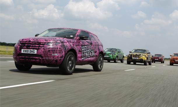 Range Rover Evoque: Mit dem neuen Baby-Range darf schon ab Sommer 2011 gerechnet werden