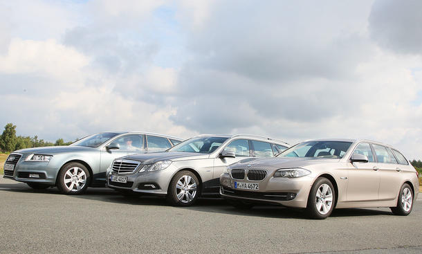 Oberklasse-Kombis: BMW 5er Touring im Vergleich