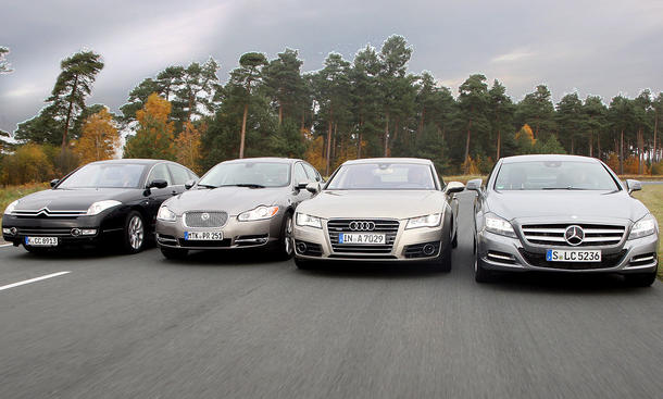 Neuer Mercedes Cls Im Oberklasse Vergleichstest