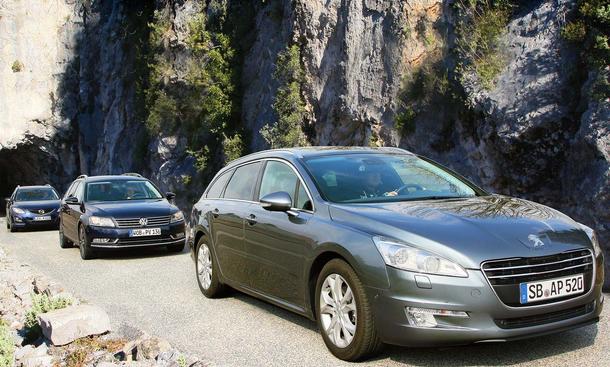 Peugeot 508 Sw Im Vergleichstest Autozeitung De