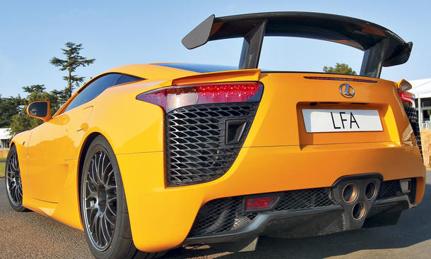 Lexus Lfa Mit Nurburgring Performance Paket Autozeitung De