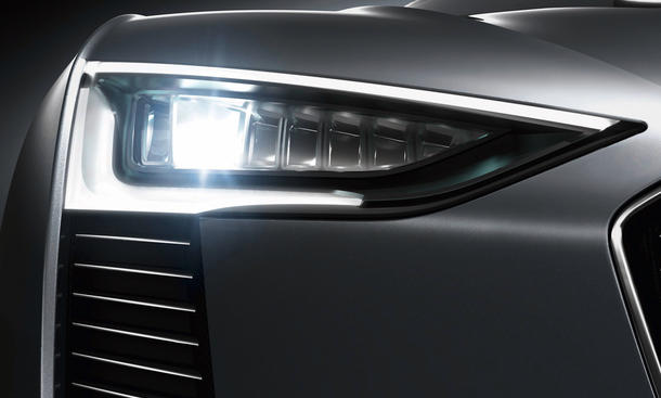 Audi zeigt Nachteile von LED-Scheinwerfern LED-Scheinwerfer