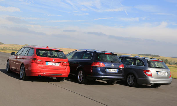 mittelklasse kombis 2012 bmw 3er touring mercedes c klasse