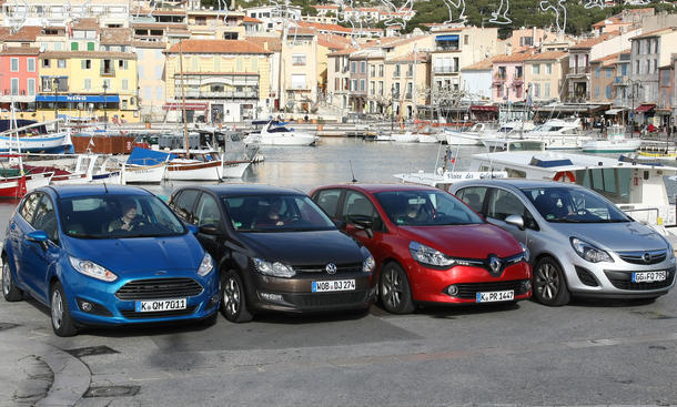 Kleinwagen Vergleich 13 Neuer Fiesta Gegen Polo Corsa Und Clio