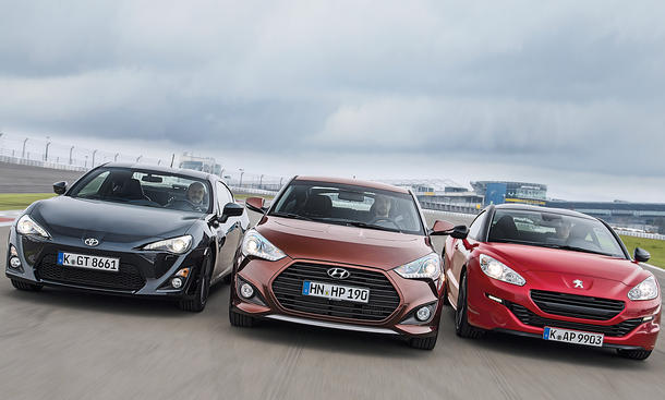 Hyundai Veloster Peugeot Rcz Und Toyota Gt86 Im Sportcoupe