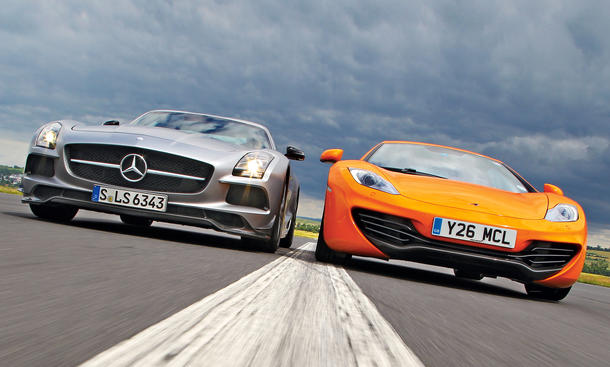 Supersportler Vergleich 2013 Mclaren 12c Coup 233 Vs