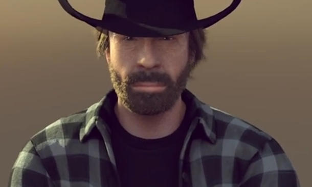 Chuck Norris Video: Epic christmas split The epic christmas split: Weihnachtsgrüße von Chuck Norris