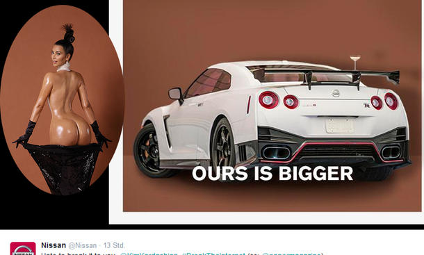 Popo-Duell: Nissan GT-R Nismo kontert Kim Kardashian