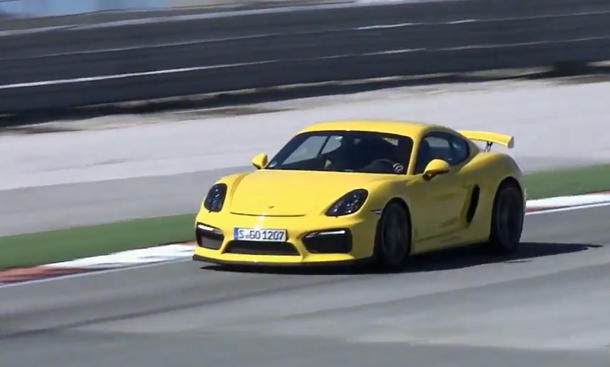 Porsche Cayman GT4: Rennstrecken-Video mit Walter Röhrl