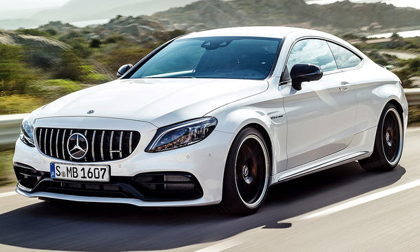 Mercedes-AMG C 63 Coupé Facelift (2018): Erste Fotos ...