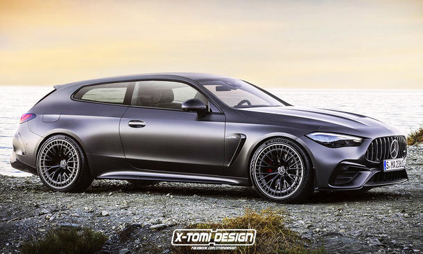 Mercedes CLE Shooting Brake: Illustration