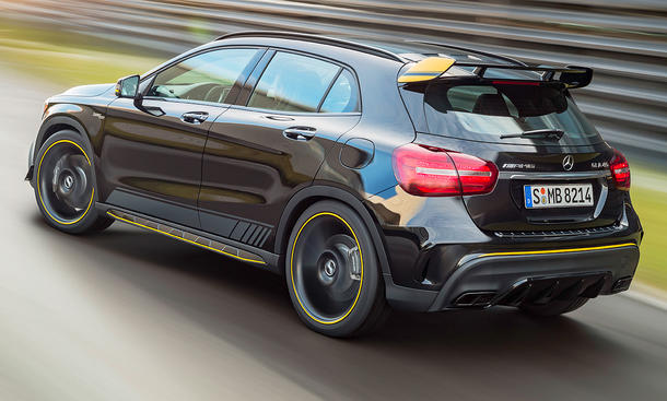 Mercedes-AMG GLA 45 Facelift (2017) "Yellow Night Edition"