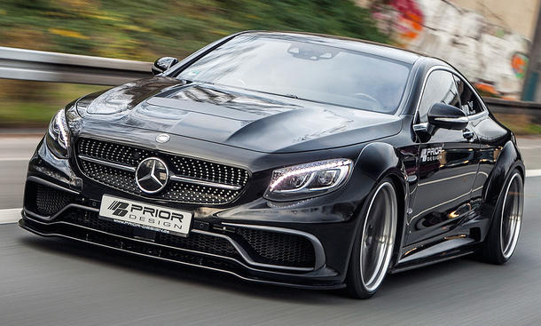 Mercedes S Klasse Coupe Tuning Von Prior Design Autozeitung De