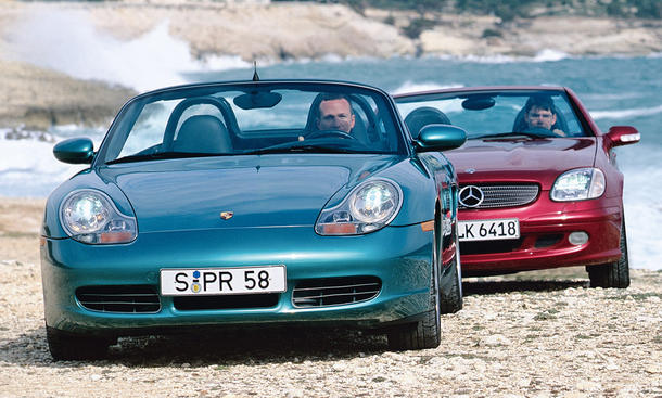 Mercedes SLK 320/Porsche Boxster S: Classic Cars