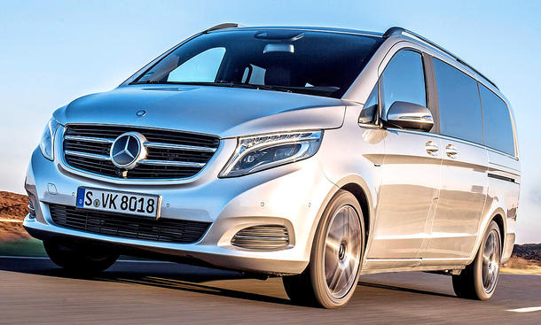 Neue Mercedes V-Klasse (2014): Erste Testfahrt